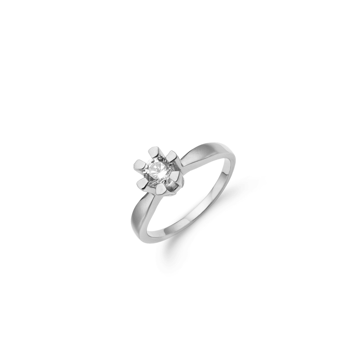 ETERNITY 14KT HV.D.RING 1X0,50CT WSI