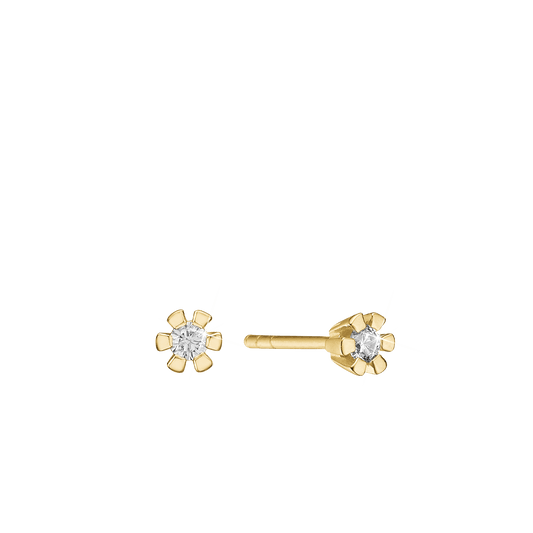 ETERNITY 14KT ØRESTIK 2X0,05CT WSI