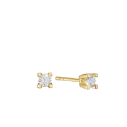 ETERNITY 14KT ØRESTIK 2X0,10CT WSI 4/GRA