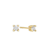 ETERNITY 14KT ØRESTIK 2X0,20CT WSI 4/GRA