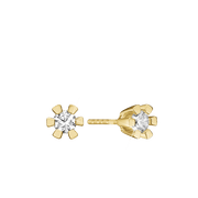 ETERNITY 14KT ØRESTIK 2X0,50CT WSI