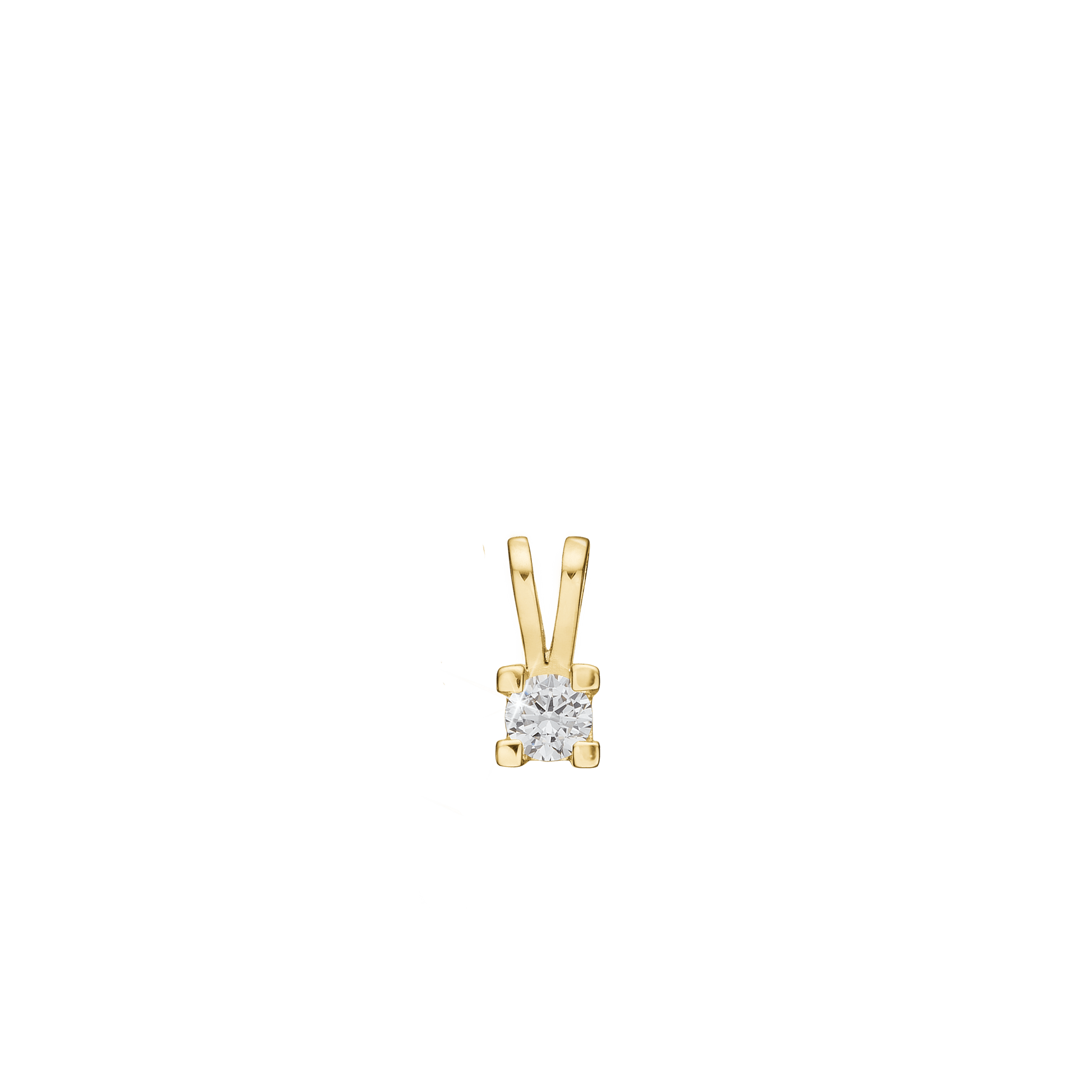 ETERNITY 14KT VEDH. 1X0,20CT WSI 4/GRAB