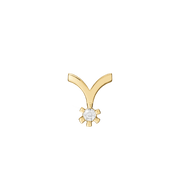 ETERNITY 14KT VEDH. 1X0,25CT WSI
