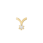 ETERNITY 14KT VEDH. 1X0,30CT WSI