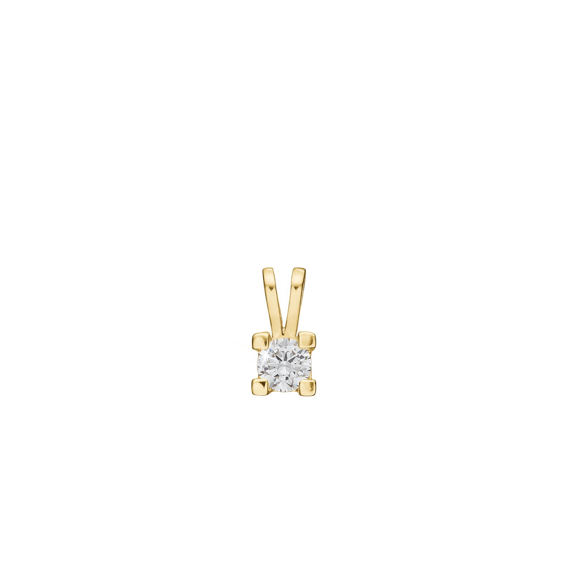 ETERNITY 14KT VEDH. 1X0,30CT WSI 4/GRAB