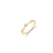 ETERNITY 8KT D.RING 1X0,03CT WSI 4/GRAB - Urma.dk