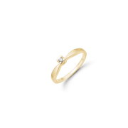 ETERNITY 8KT D.RING 1X0,05CT WSI 4/GRAB - Urma.dk