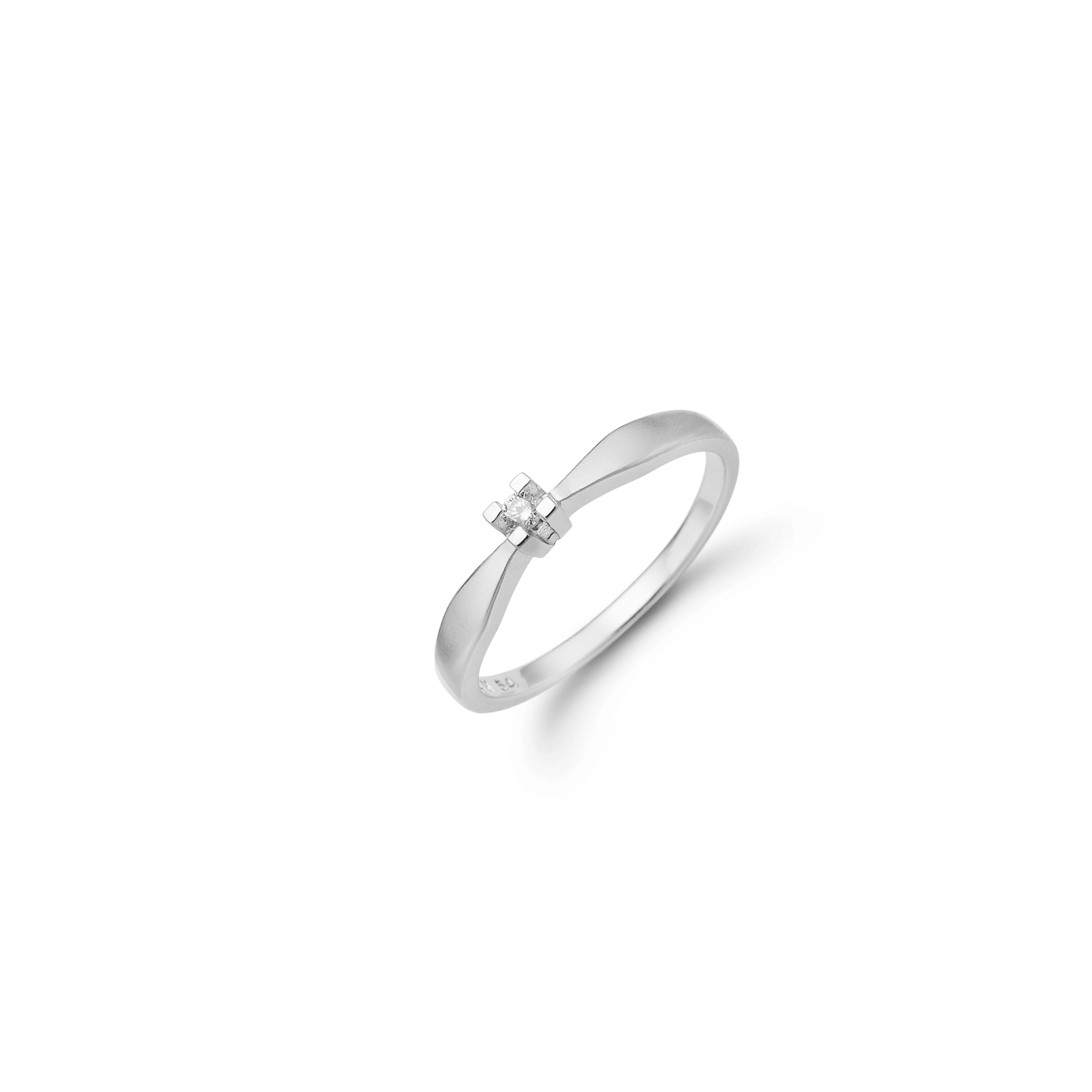 ETERNITY 8KT HV.D.RING 1X0,03CTWSI 4/GRA