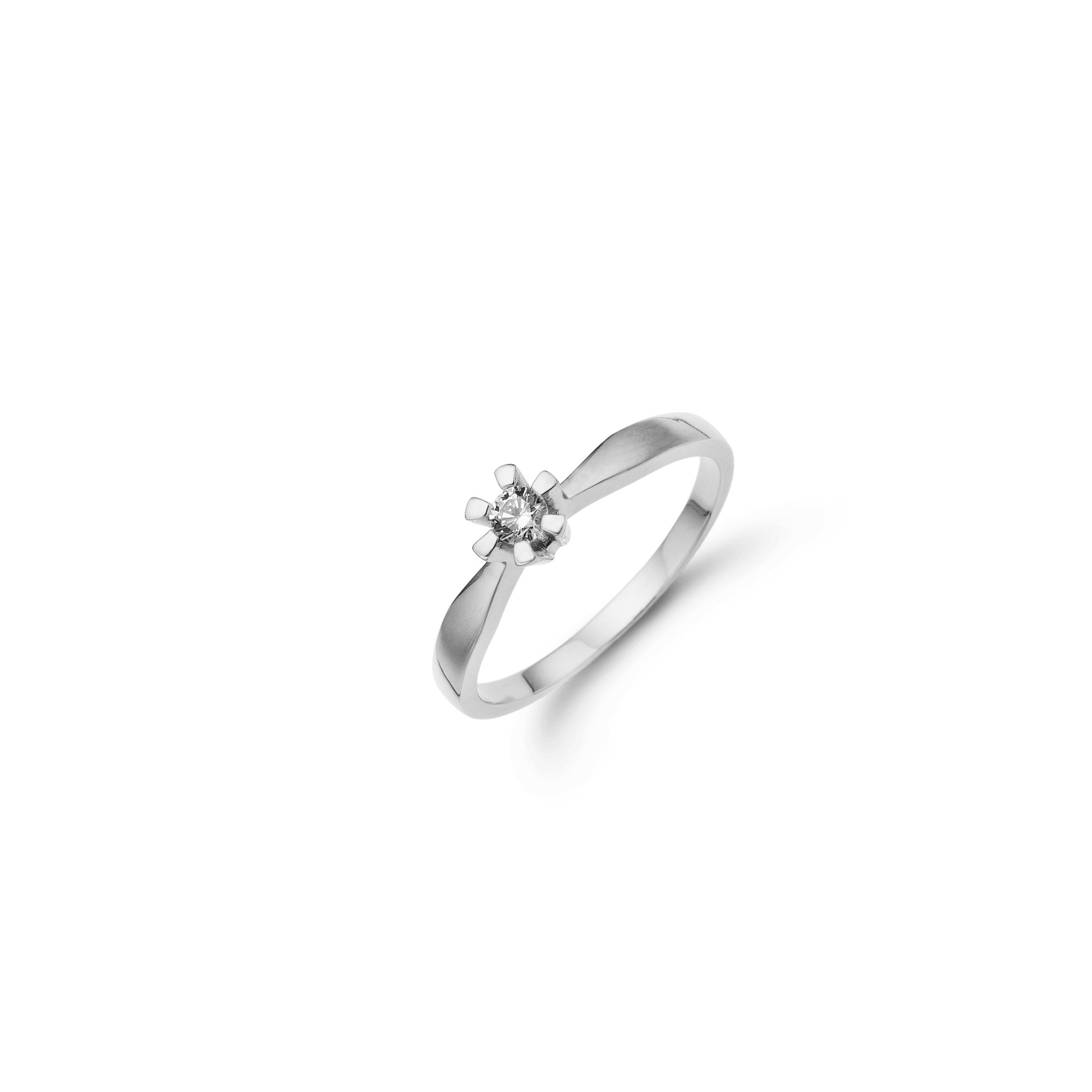 ETERNITY 8KT HV.D.RING 1X0,05CT WSI
