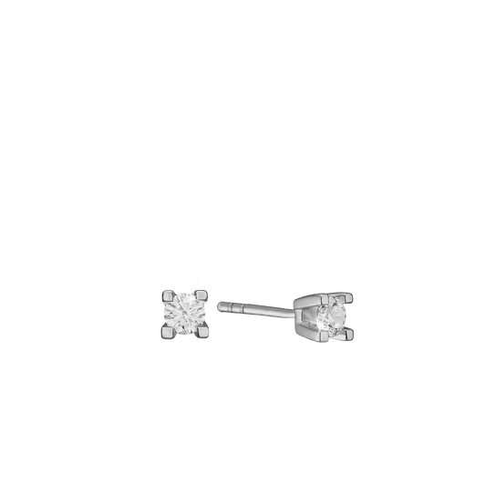 ETERNITY 8KT HV.ØRESTIK 2X0,03CT WSI 4/G