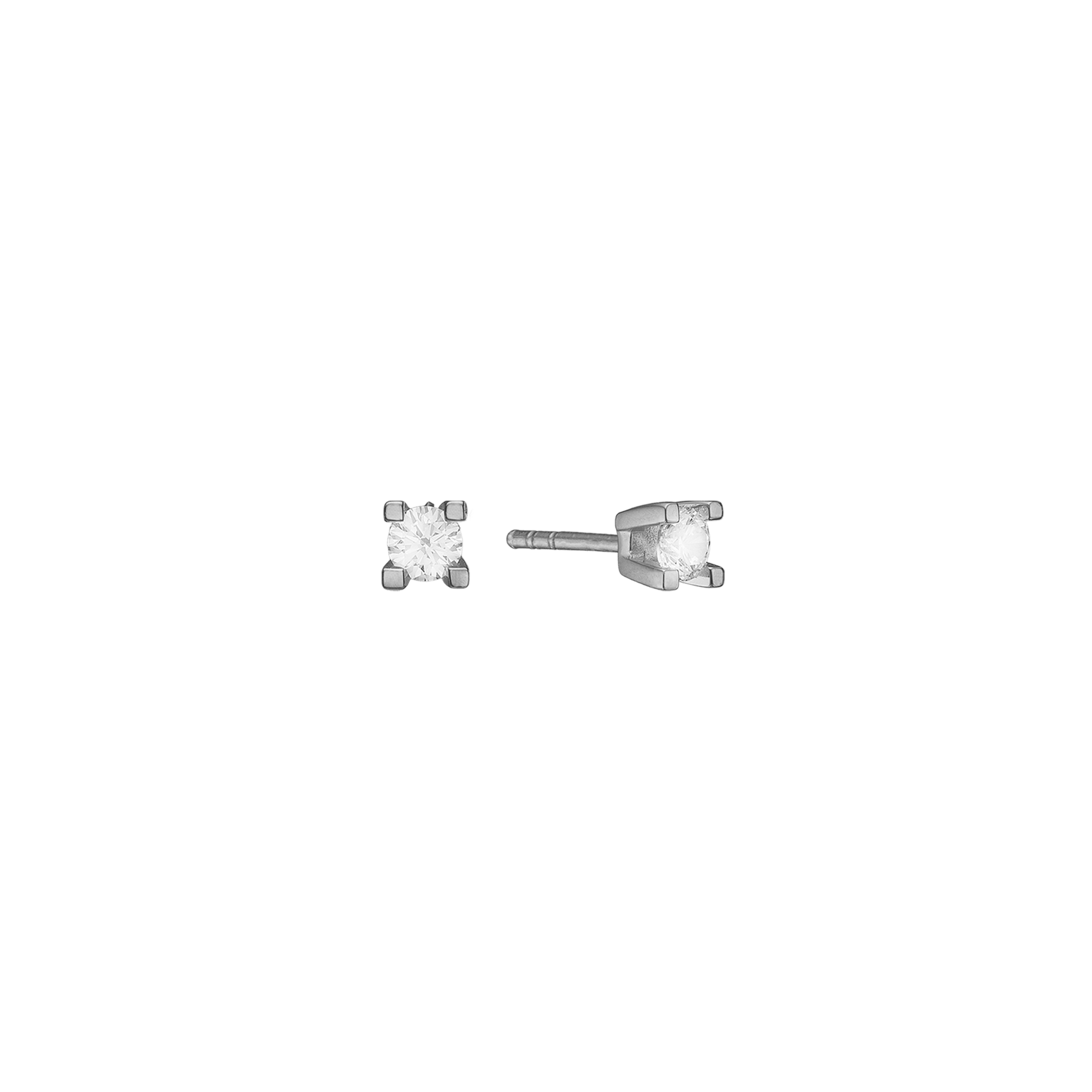 ETERNITY 8KT HV.ØRESTIK 2X0,05CT WSI 4/G