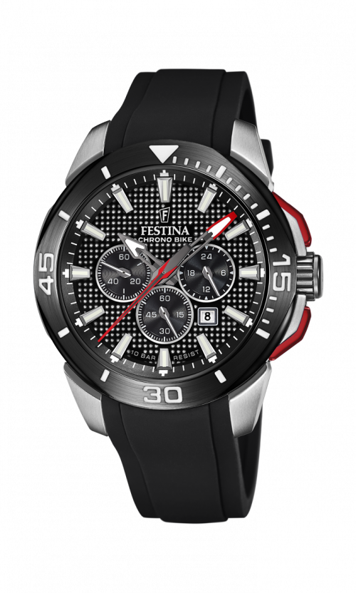 Festina Chrono Bike med sort gummirem F20642/4