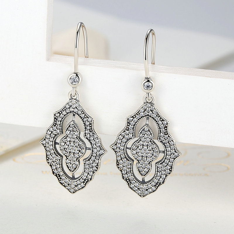 Ørehængere med zirkonia