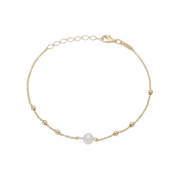 Ferskvands perle armbånd, 20cm, forg søl