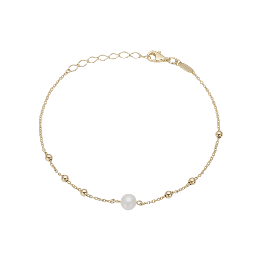 Ferskvands perle armbånd, 20cm, forg søl - Urma.dk