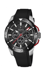 Festina Chrono Bike med sort gummirem F20642/4 - Urma.dk