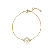 FORG. SØLV ARMBÅND M/LIVETSTRÆ 16+3CM - Urma.dk