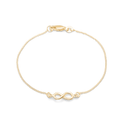 Forg. Sølv Armbånd M/Uendelighedstegn 1 - Urma.dk