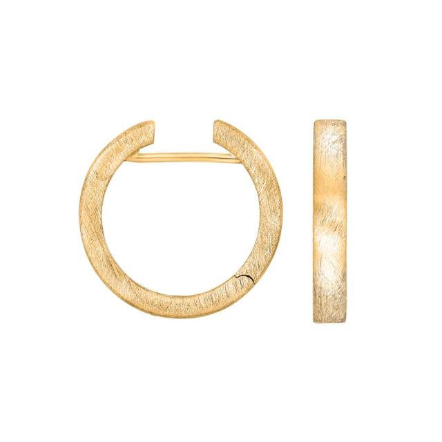 Forg. sølv mat system - creoler Bea 3,5x22mm - Urma.dk