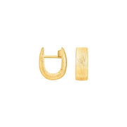 Forg. sølv mat system - creoler Julia 12x4,5mm - Urma.dk