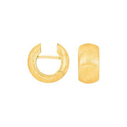 Forg. sølv mat system - creoler Lili 15x8mm - Urma.dk