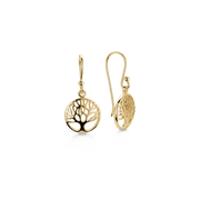 FORG. SØLV ØREHÆNGER LIVETS TRÆ - Urma.dk