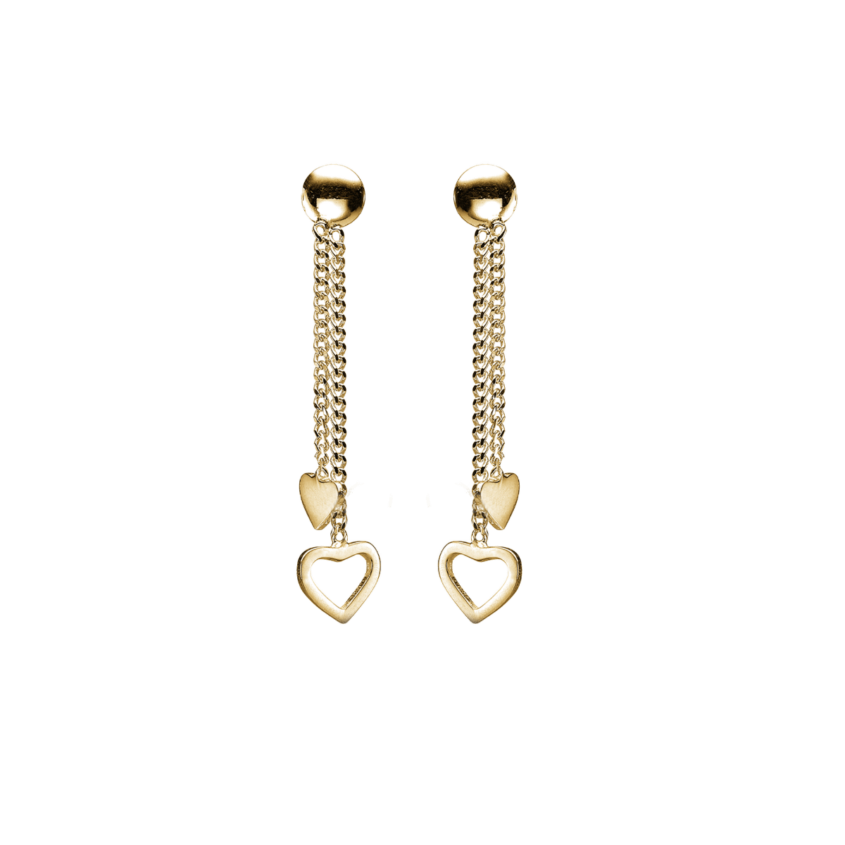 FORG. SØLV ØREHÆNGER M/STIK KÆDER M/HJE - Urma.dk