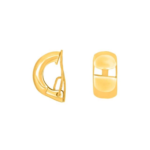 Forg. sølv system - clips Lili 15x8mm - Urma.dk