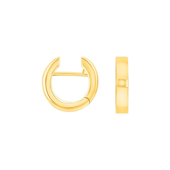 Forg. sølv system - creoler Linda 3,5x16mm - Urma.dk