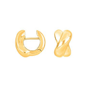 Forg. sølv system - creoler Mischa 15x9mm - Urma.dk