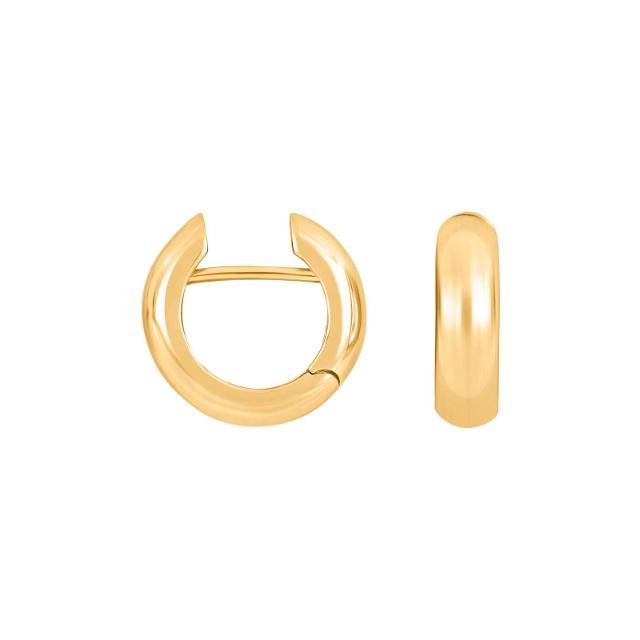 Forg. sølv system - creoler Stella 16x5mm - Urma.dk