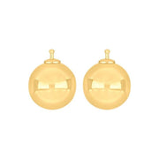 Forg. sølv system - vedhæng 14mm kugle - par - Urma.dk