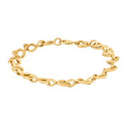 Forg. sølvarmbånd mat/blank - Urma.dk