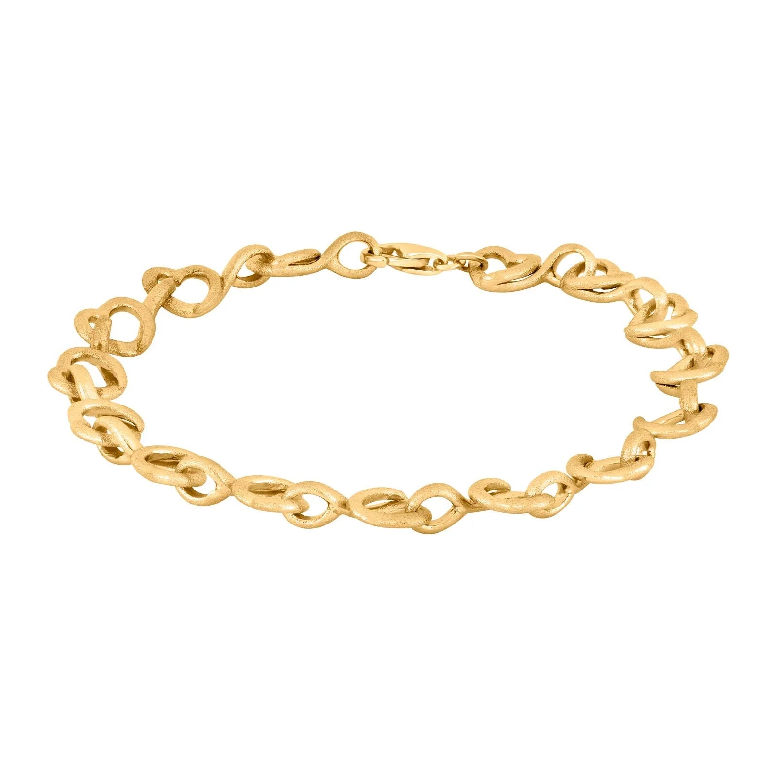 Forg. sølvarmbånd mat/blank - Urma.dk