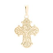 Forg. sølvdagmarkors m/apostle 24mm - Urma.dk