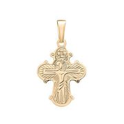 Forg. sølvdagmarkors m/blank bagside 24mm - Urma.dk