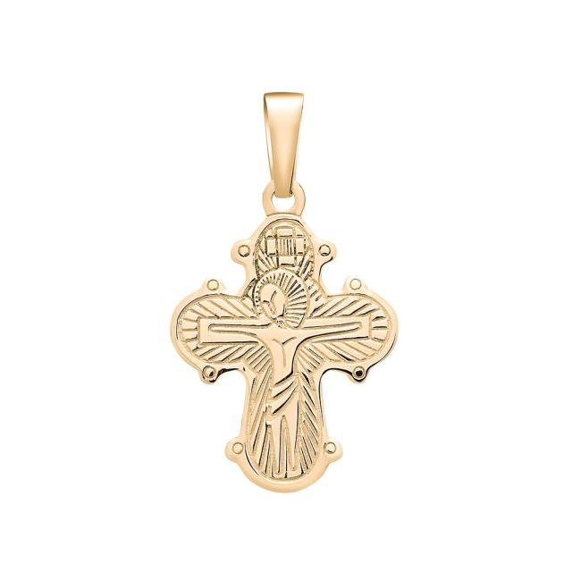 Forg. sølvdagmarkors m/blank bagside 24mm - Urma.dk