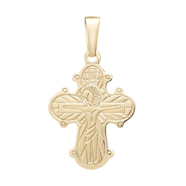 Forg. sølvdagmarkors m/fadervor 24mm - Urma.dk