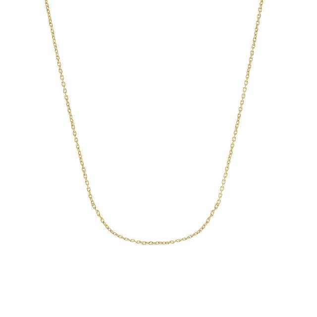 Forg. sølvkæde 80+10cm - Urma.dk