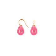 Forg. sølvøreh. m/bøhmisk kvartsglas farve11 - Urma.dk