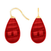 Forg. sølvøreh. m/bøhmisk kvartsglas farve16 - Urma.dk