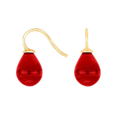 Forg. sølvøreh. m/bøhmisk kvartsglas farve16 - Urma.dk