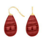 Forg. sølvøreh. m/bøhmisk kvartsglas farve17 - Urma.dk