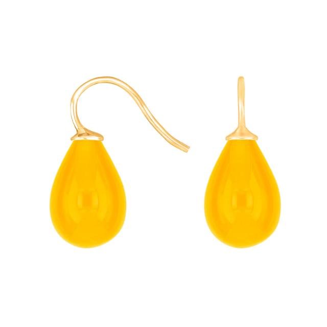 Forg. sølvøreh. m/bøhmisk kvartsglas farve25 - Urma.dk