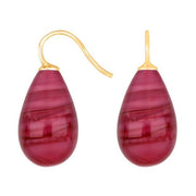 Forg. sølvøreh. m/bøhmisk kvartsglas farve28 - Urma.dk