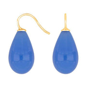 Forg. sølvøreh. m/bøhmisk kvartsglas farve39 - Urma.dk