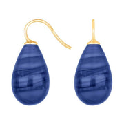 Forg. sølvøreh. m/bøhmisk kvartsglas farve45 - Urma.dk