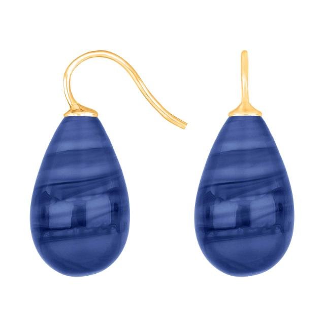 Forg. sølvøreh. m/bøhmisk kvartsglas farve45 - Urma.dk