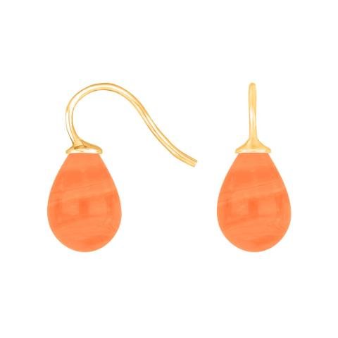 Forg. sølvøreh. m/bøhmisk kvartsglas farve75 - Urma.dk