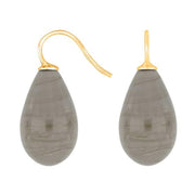 Forg. sølvøreh. m/bøhmisk kvartsglas farve92 - Urma.dk